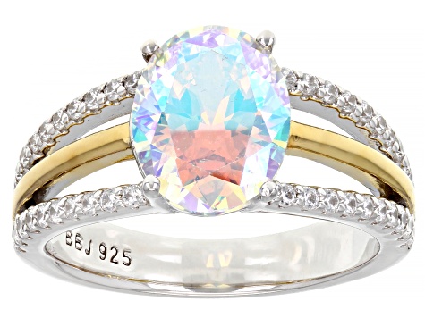 Opal Halo Engagement Ring, Vancouver - AURORA RING - Evorden