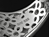 White Cubic Zirconia Sterling Silver Ring 5.43ctw