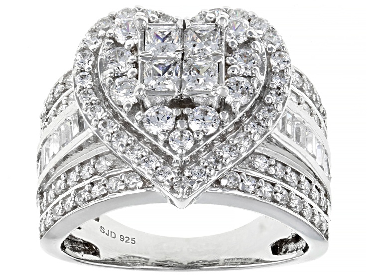 jtv cubic zirconia engagement rings