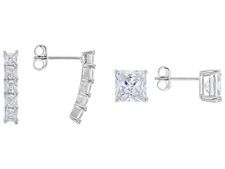 LOUIS VUITTON Book de Reuil Earrings Silver hardware ref.859372 - Joli  Closet