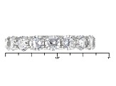 White Cubic Zirconia Rhodium Over Sterling Silver Ring 7.65ctw