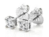 Dillenium Cut White Cubic Zirconia Rhodium Over Sterling Silver Jewelry Set 18.92ctw