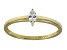 Bella Luce .25ct Marquise 18k Yellow Gold Over Sterling Silver Solitaire Ring