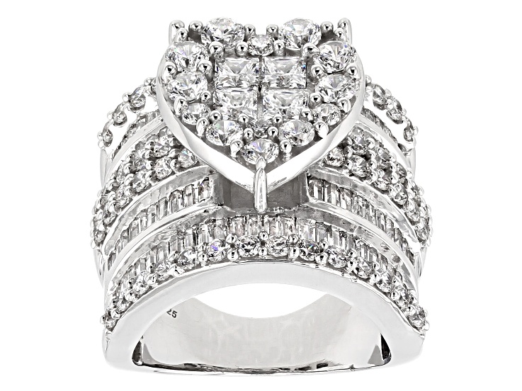 Be Mine Pavé Heart Ring