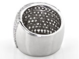 White Cubic Zirconia Rhodium Over Sterling Silver Ring 7.50CTW