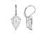 White Cubic Zirconia Rhodium Over Sterling Silver Earrings 12.96ctw