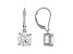 White Cubic Zirconia Rhodium Over Sterling Silver Earrings 7.07ctw