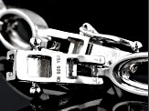 White Cubic Zirconia Rhodium Over Sterling Silver Bracelet 2.30ctw.