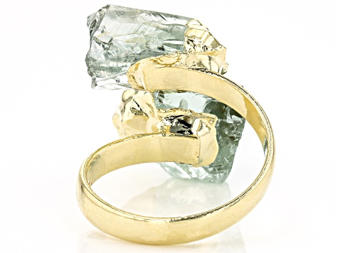 Prasiolite 18k Yellow Gold Over Brass Ring - BRZ109 | JTV.com