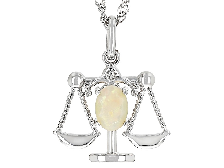 ⭐️ bibian ⭐️ Multi-Color Ethiopian Opal Rhodium Over Sterling Silver