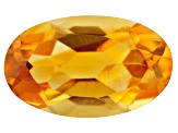 Yellow Citrine 5x3mm Oval 0.19ct Loose Gemstone