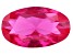 Lab Created Ruby 5x3mm Oval 0.26ct Loose Gemstone