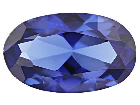 Lab Created Blue Sapphire Loose Gemstone 5x3mm Oval 0.26ct Loose Gemstone