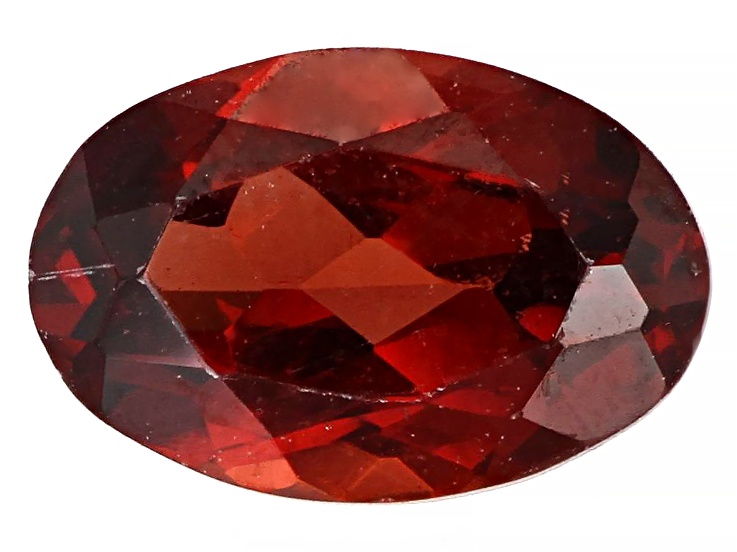 Garnet 6x4mm Oval 0.48ct Loose Gemstone