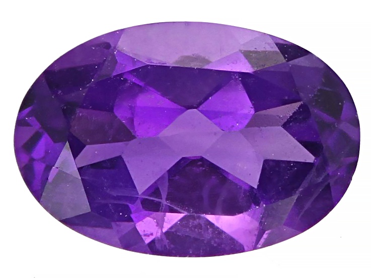 Amethyst 6x4mm Oval 0.36ct Loose Gemstone