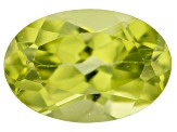 Peridot 6x4mm Oval 0.42ct Loose Gemstone