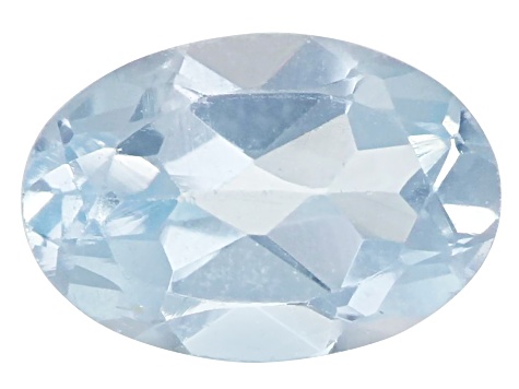 Sky Blue 6x4mm Oval 0.45ct Loose Gemstone