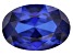 Lab Created Blue Sapphire Loose Gemstone 6x4mm Oval 0.51ct Loose Gemstone