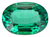 Lab Created Emerald 7x5mm Oval 0.65ct Loose Gemstone