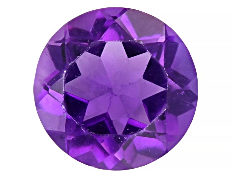 Amethyst 5.0mm Round 0.37ct Loose Gemstone