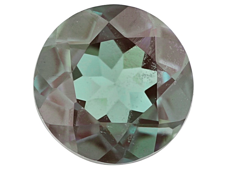 Blue Lab Created Alexandrite 5.0mm Round 0.48ct Loose Gemstone
