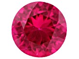 Lab Created Ruby 5.0mm Round 0.57ct Loose Gemstone