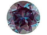 Blue Lab Created Alexandrite 6.0mm Round 0.85ct Loose Gemstone