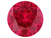 Lab Created Ruby 6.0mm Round 0.60ct Loose Gemstone