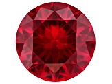 Lab Created Ruby 8.0mm Round 2.24ct Loose Gemstone