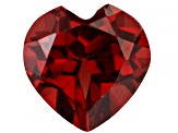 Garnet 6.0mm Heart Shape 0.80ct Loose Gemstone