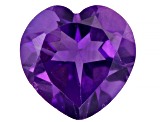 Amethyst 6.0mm Heart Shape 0.59ct Loose Gemstone