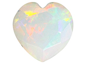 Multi Color Opal 6.0mm Heart Shape 0.30ct Loose Gemstone