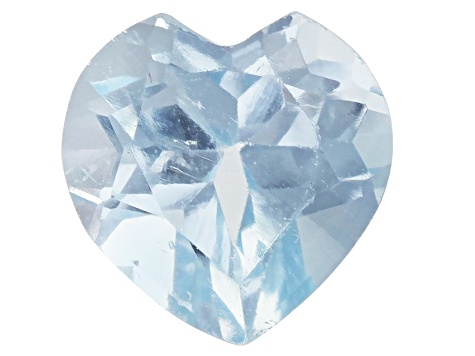 Sky Blue 6.0mm Heart Shape 0.80ct Loose Gemstone