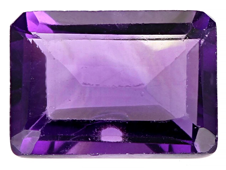Amethyst 7x5mm Emerald Cut 0.80ct Loose Gemstone