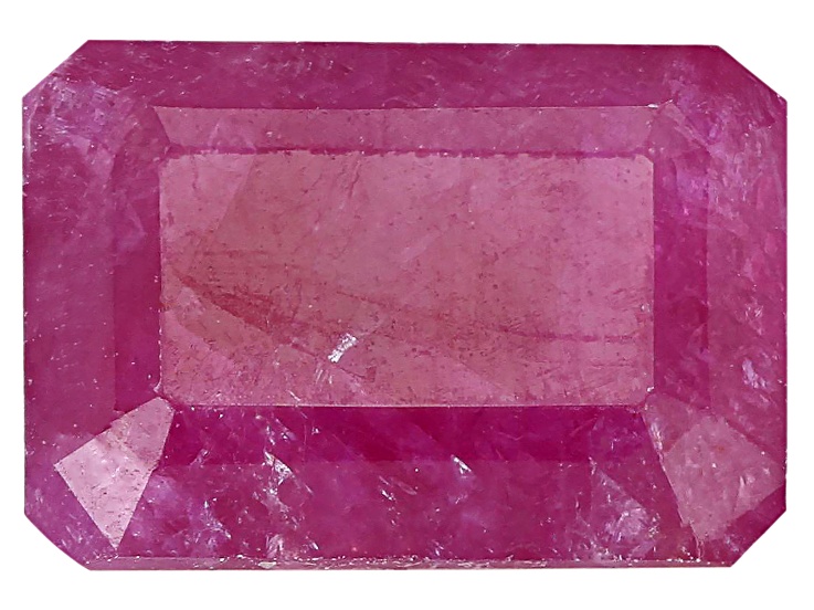 Ruby 7x5mm Emerald Cut 0.95ct Loose Gemstone