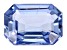 Blue Ceylon Sapphire Loose Gemstone 7x5mm Emerald Cut 1.00ct Loose Gemstone