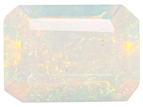 Multi Color Opal 7x5mm Emerald Cut 0.50ct Loose Gemstone