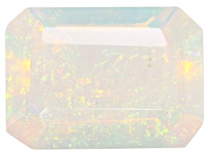 Multi Color Opal 7x5mm Emerald Cut 0.50ct Loose Gemstone