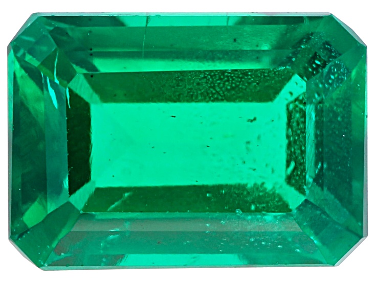 Lab Created Emerald 7x5mm Emerald Cut 0.95ct Loose Gemstone