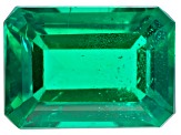 Lab Created Emerald 7x5mm Emerald Cut 0.95ct Loose Gemstone