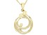 14k Yellow Gold Family Pendant With Chain