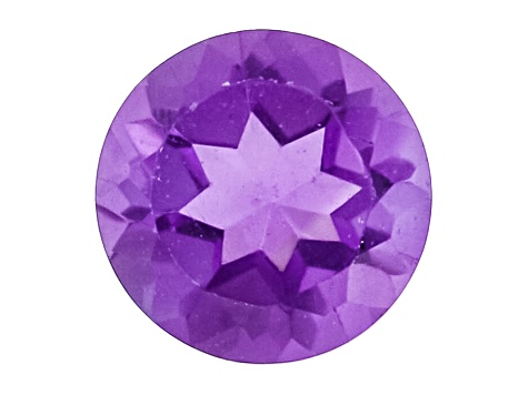 Purple Amethyst 3mm Round 0.10ct Loose Gemstone