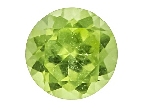 Green Peridot 3mm Round 0.11ct Loose Gemstone