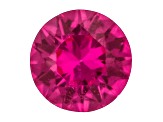 Lab Created Ruby 3mm Round 0.13ct Loose Gemstone