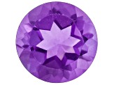 Purple Amethyst 4mm Round 0.20ct Loose Gemstone