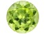 Green Peridot 4mm Round 0.26ct Loose Gemstone