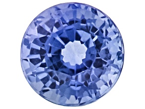 Blue Ceylon Sapphire 4mm Round 0.26ct Loose Gemstone