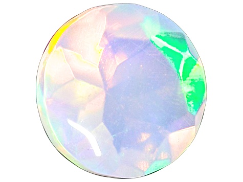 Multi Color Ethiopian Opal 4mm Round 0.14ct Loose Gemstone