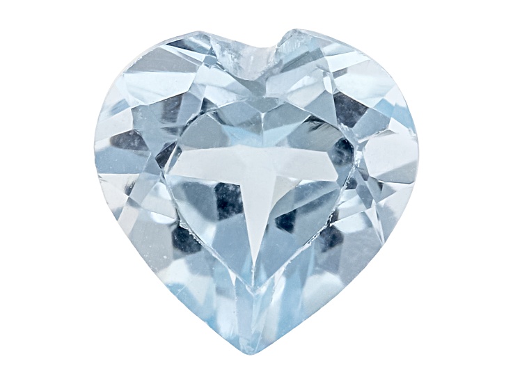 Heart Blue Topaz Gemstone 4mm 0.35ct