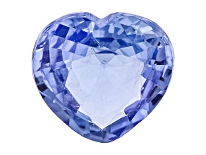 Blue Ceylon Sapphire 4mm Heart 0.30ct Loose Gemstone